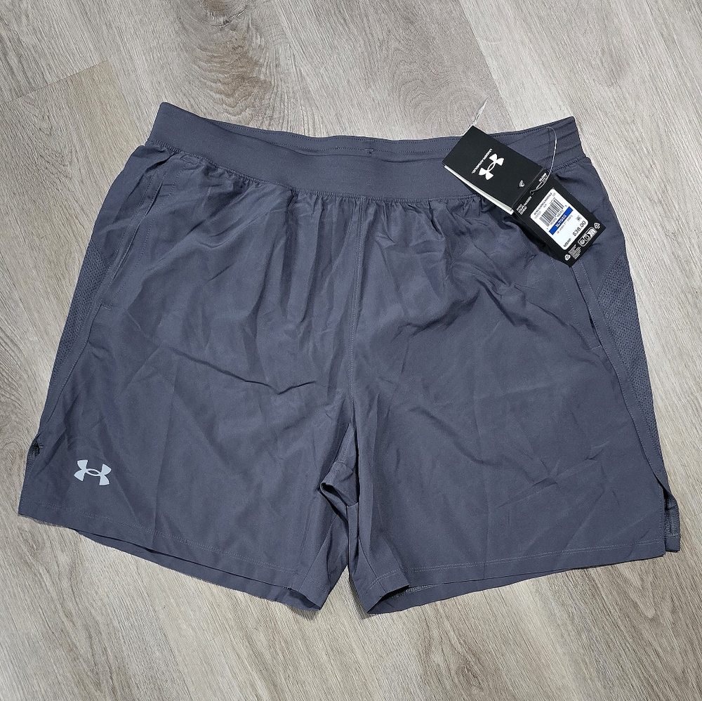 Under Armour Men's Charcoal Athletic Shorts